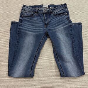 BKE Blue Bootcut Denim Jeans Size 27L by 33 1/2